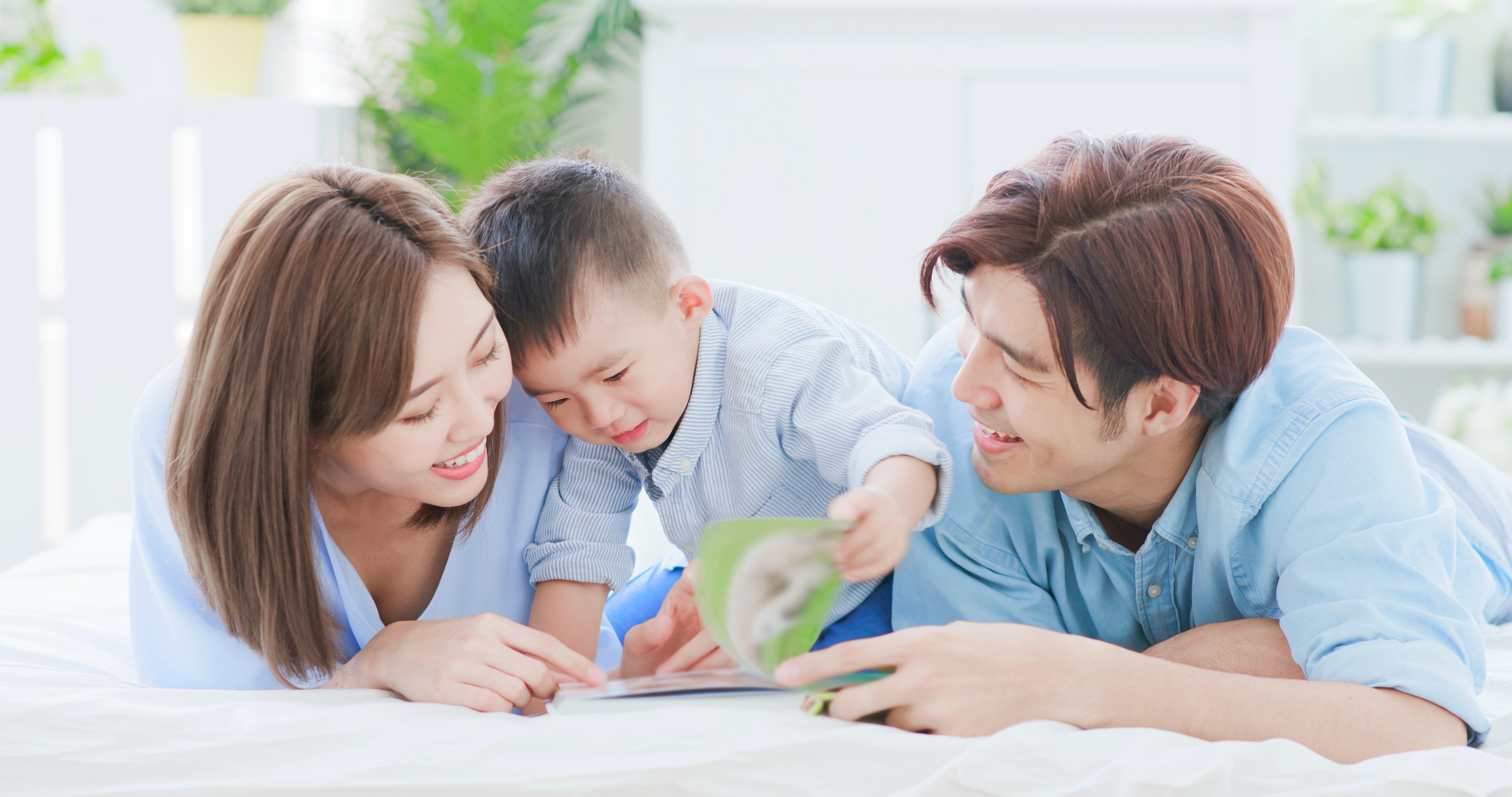 Parent Read Book with Child